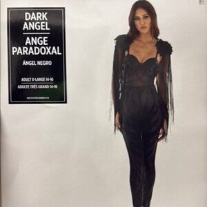 Amscan Dark Angel catsuit Halloween Costume